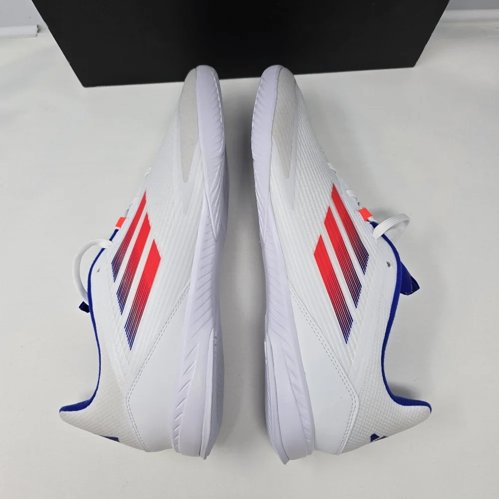 New‎ Adidas F50 League Men's Size 13 White Indoor Soccer Futbol Shoes IF1395.
